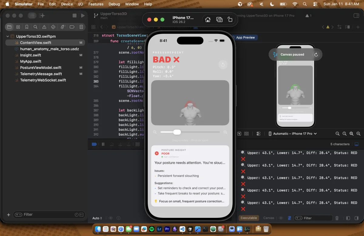 Upright project screenshot